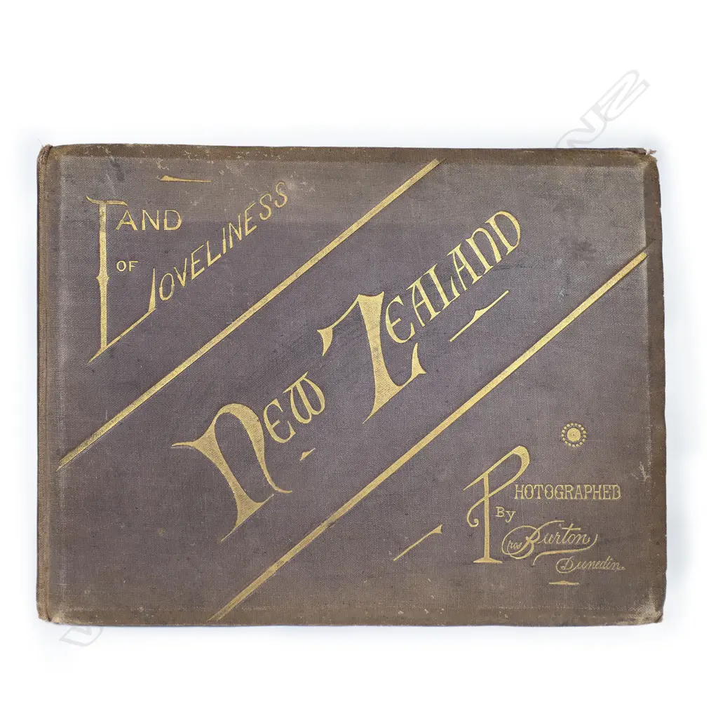 A 19thC album of twelve Burton Bros. photographs, Image 1++
